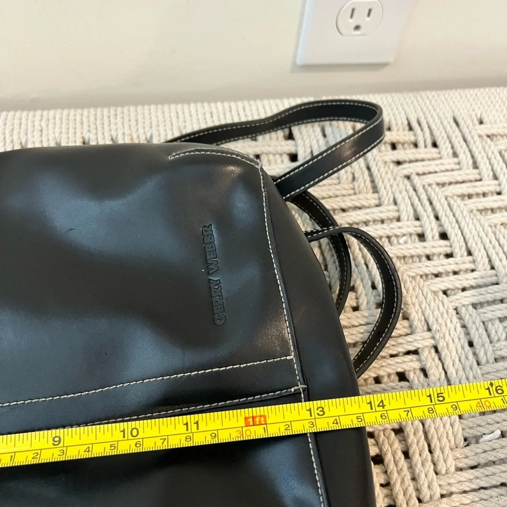 Gerry Weber Black Leather Backpack